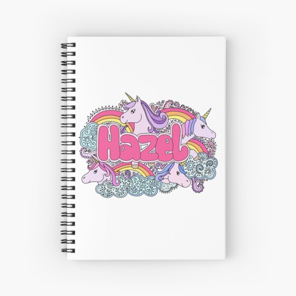 Item preview, Unicorn and rainbow doodle for Hazel designed and sold by YippeeYay Doodles.