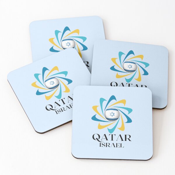 Item preview, Qatar Football soccer team  Israel  designed and sold by DesignsbyMona.