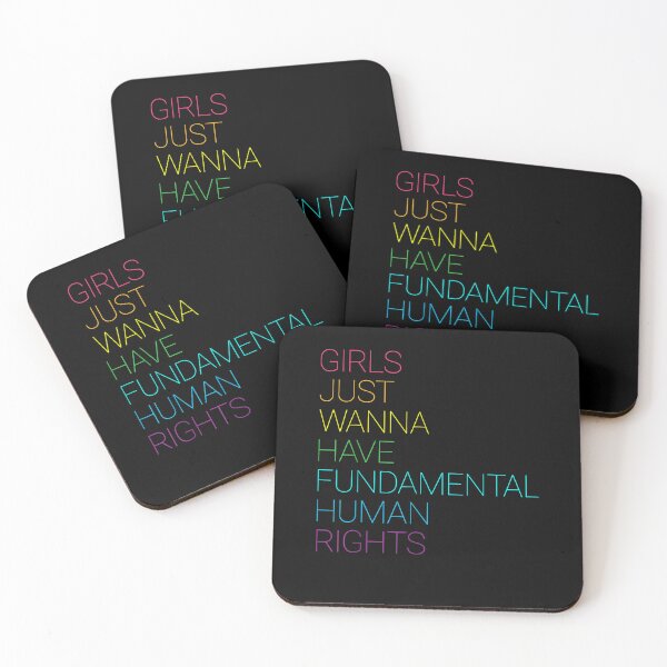 Item preview, Girls Just Want to Have Fundamental Rights Women Equally designed and sold by VeraliShop.
