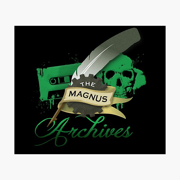 The Magnus Archives Logo Photographic Print