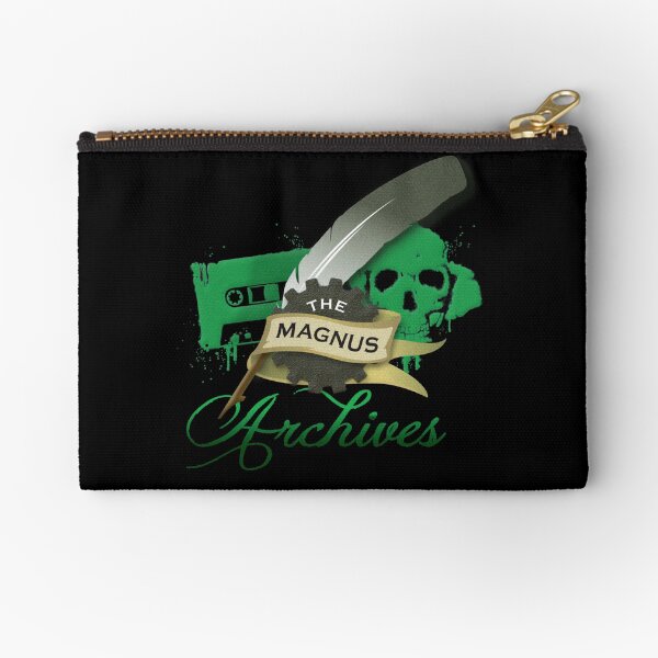 The Magnus Archives Logo Zipper Pouch