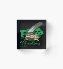 The Magnus Archives Logo Acrylic Block