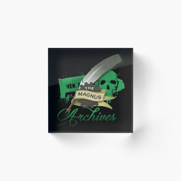 The Magnus Archives Logo Acrylic Block