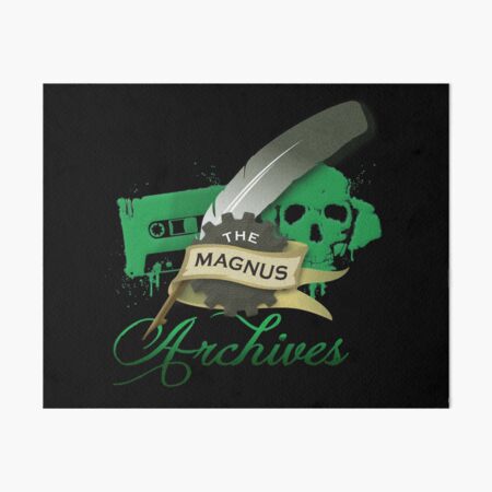 The Magnus Archives Logo Art Board Print