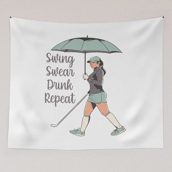 Item preview, SWING SWEAR DRINK REPEAT designed and sold by SAFREN.