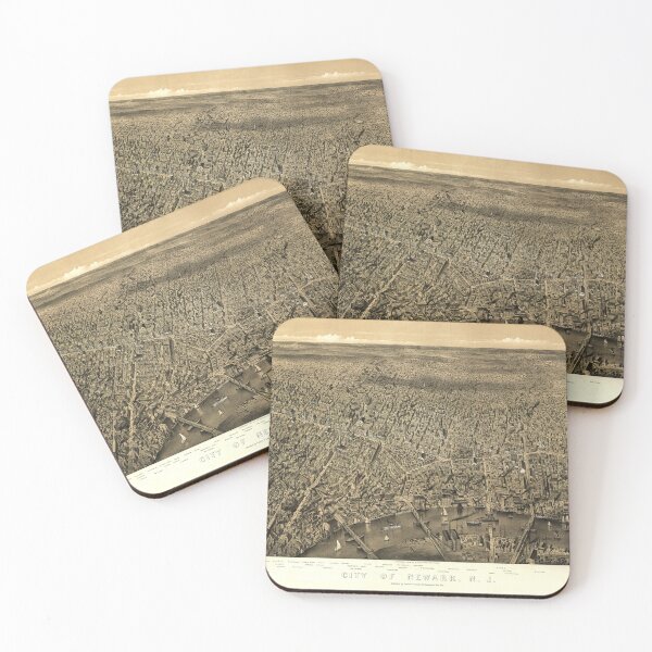 Item preview, City of Newark, New Jersey (1874) designed and sold by allhistory.