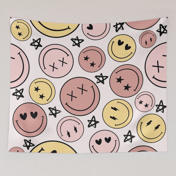 Aperçu de l'œuvre Smileys stupides créée et vendue par pnkpopcorn.