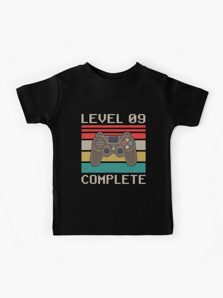 9th Wedding Anniversary Gifts Level 9 Complete Gamer T-Shirt 9th Wedding Anniversary Gifts Level 9 Complete Gamer T-Shirt