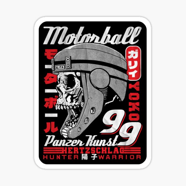 Motorball 99 v2 Sticker