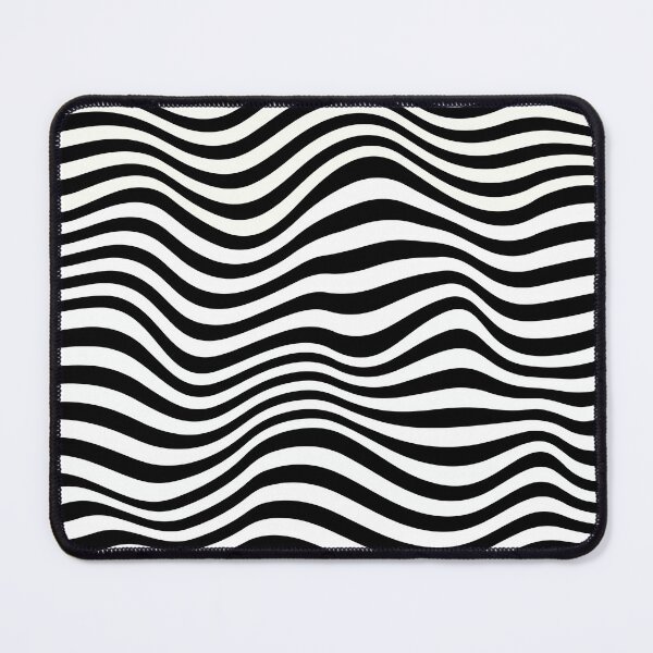 Item preview, Black Waves Stripes designed and sold by Timegraf.
