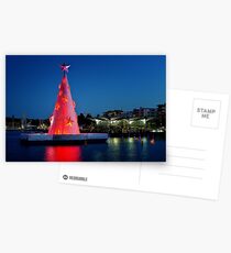 0186 Geelong Christmas tree Postcards