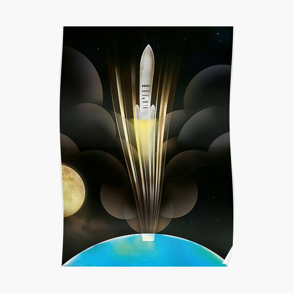 Envoyé spatial Poster