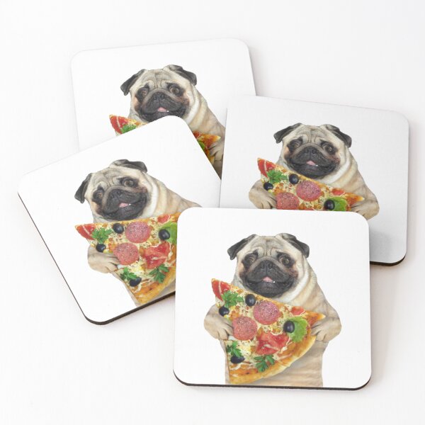 Item preview, Dog Eating A Pizza  designed and sold by butter-scotchhh.