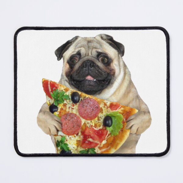 Item preview, Dog Eating A Pizza designed and sold by butter-scotchhh.