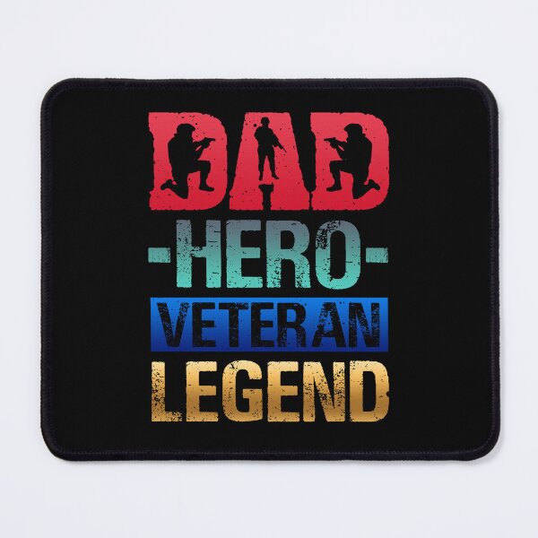 Item preview, DAD HERO VETERAN LEGEND designed and sold by lukas69graphic.