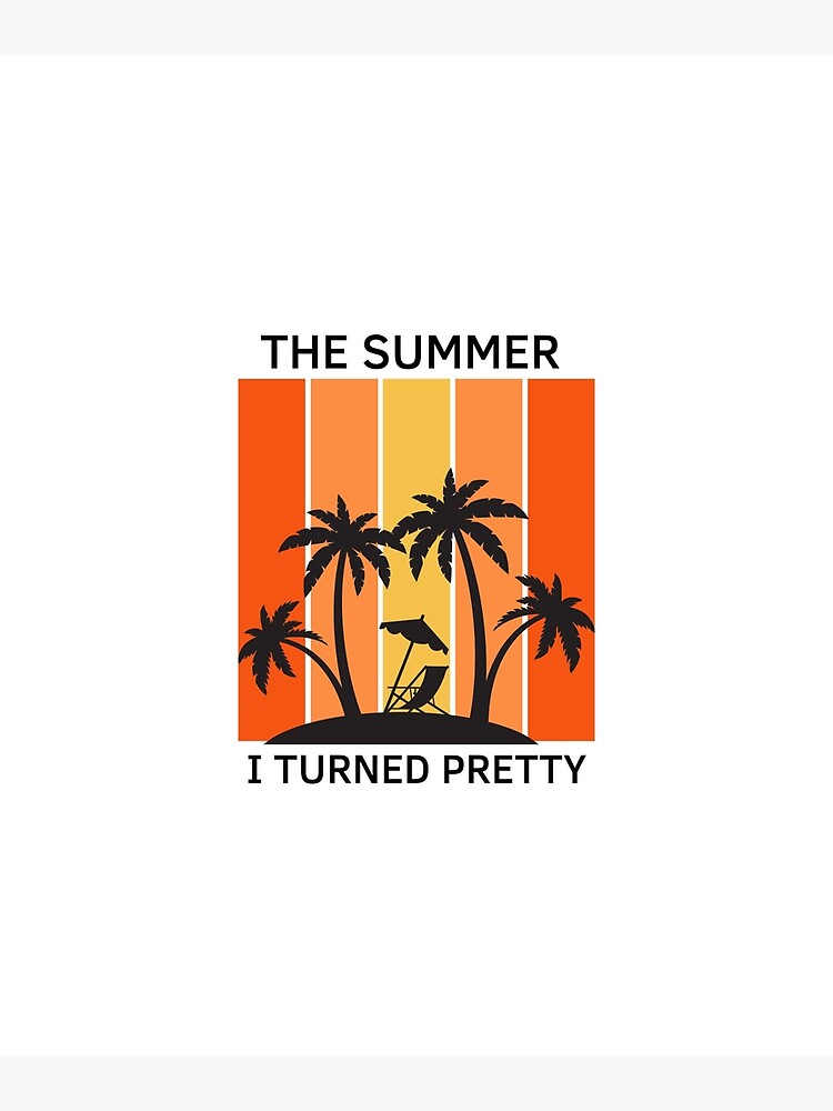 "The summer i turned pretty" Poster for Sale by jonappl Redbubble