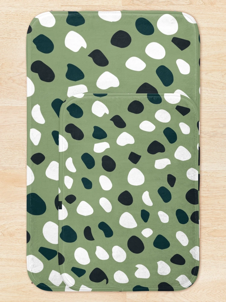 Thumbnail 5 of 6, Bath Mat, Retro Vector Pattern designed and sold by Yakech.