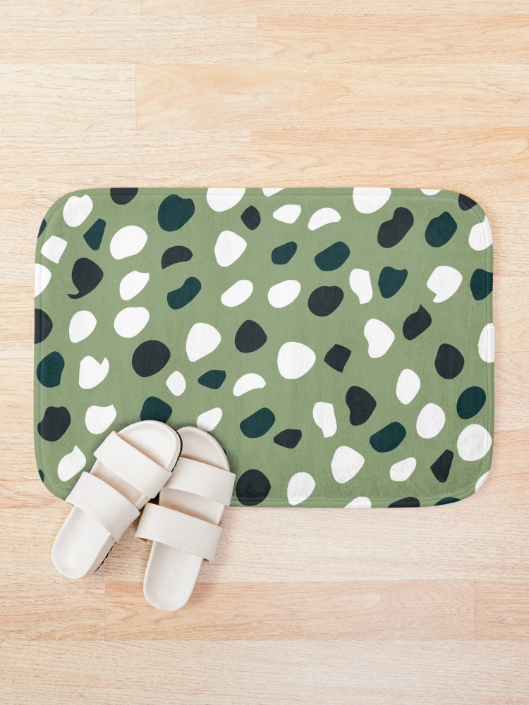 Thumbnail 1 of 6, Bath Mat, Retro Vector Pattern designed and sold by Yakech.