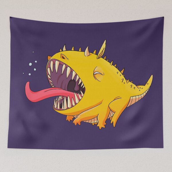 Item preview, Yawning Monster designed and sold by VictoriaHamre.