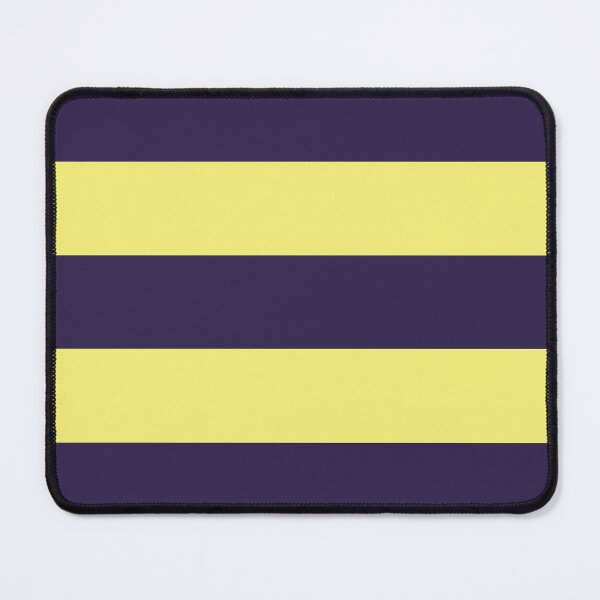 Item preview, Large NAVY BLUE and YELLOW Horizontal STRIPES designed and sold by RachelMacht.