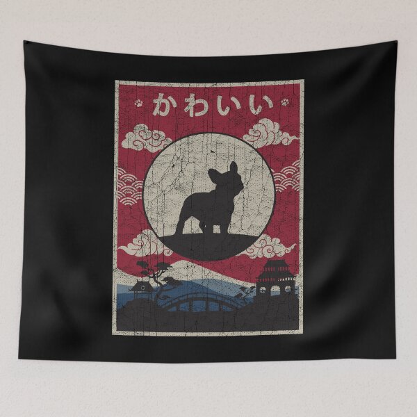 Item preview, Japanese French Bullhuahua Kawaii designed and sold by rafaeltto.