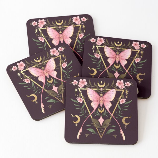 Item preview, Pink Silk Moth designed and sold by illyria-torviir.