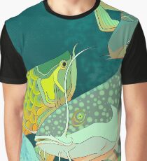 Golden Arowana Graphic T-Shirt