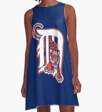 Detroit Tigers Cap A-Line Dress