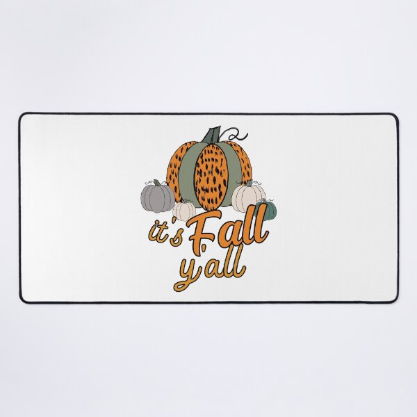 Item preview, It's Fall Y'all, Funny Pumpkins Cheetah Leopard Pattern designed and sold by Itaya Art.