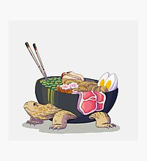 Ramen Tortoise Photographic Print
