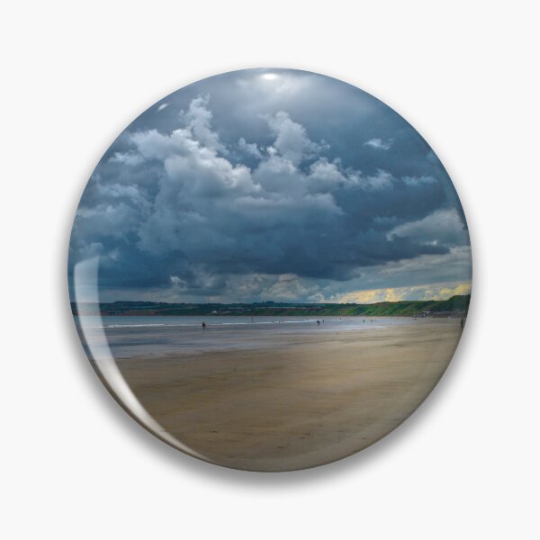 Item preview, Filey Beach Moody Sky designed and sold by Alisonchambers2.