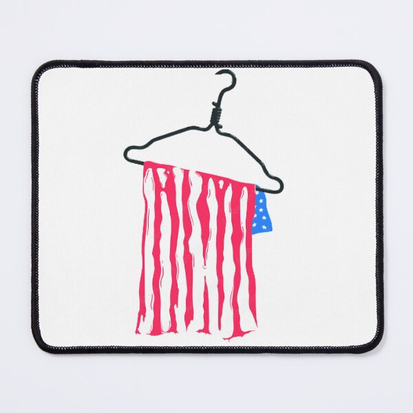 Item preview, The US flag hangs on a metal hanger women's rights designed and sold by Cute Shark.