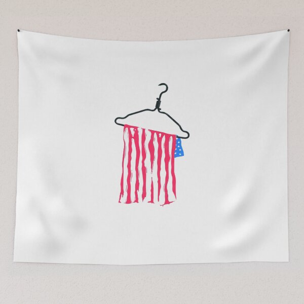 Item preview, The US flag hangs on a metal hanger women's rights designed and sold by Cute Shark.
