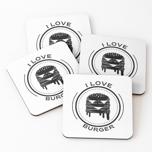 Item preview, I love Burger designed and sold by celadonshop.