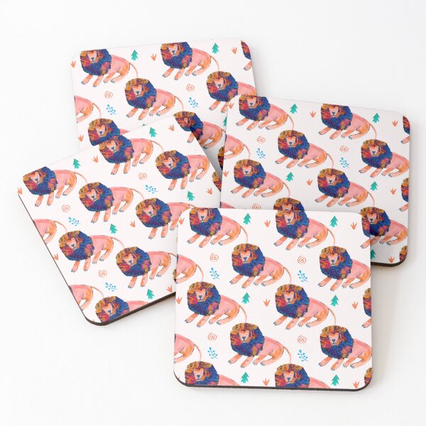 Item preview, Stuffed Lion Pattern  designed and sold by Rainbow Designs.