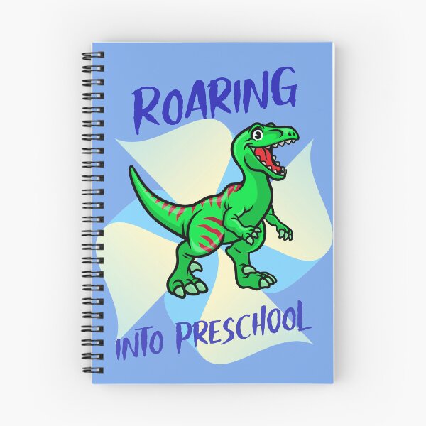 Item preview, Roaring into Preschool. Cute Dino designed and sold by Rebel-Design.