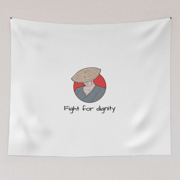 Item preview, Brave Samurai (Fight For Dignity) 2 designed and sold by weirdandstrange.