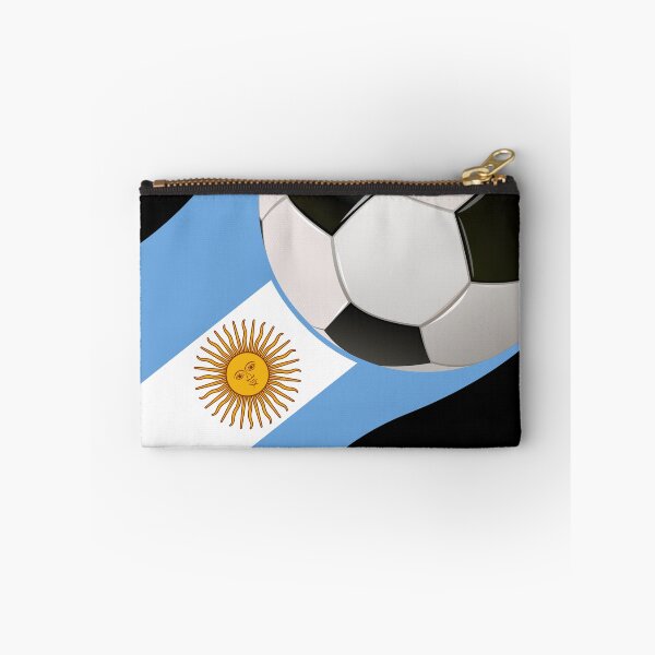 Item preview, Argentina Flag Soccer Ball Flame designed and sold by infinitetango.