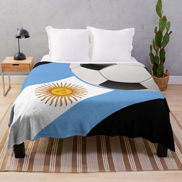 Item preview, Argentina Flag Soccer Ball Flame designed and sold by infinitetango.