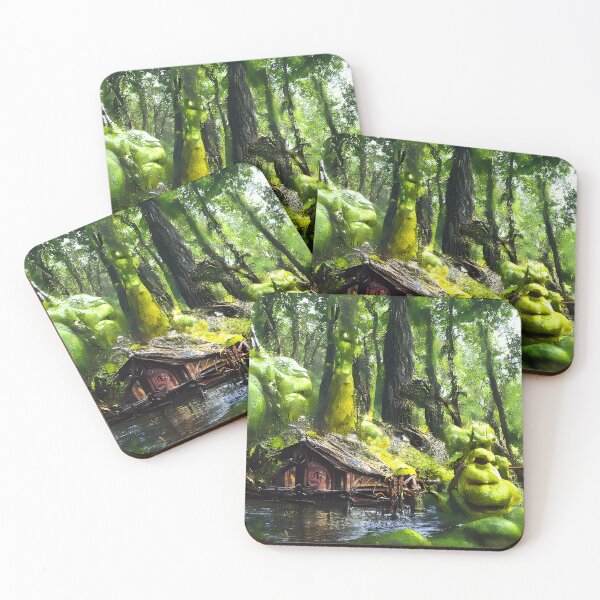 Artikelvorschau, Shrek inspirierter Sumpf entworfen und verkauft von fizzribbit.