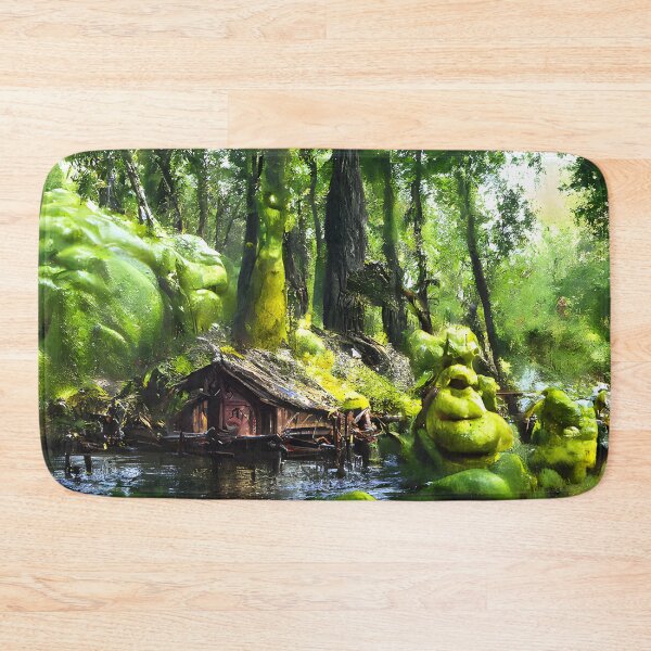 Artikelvorschau, Shrek inspirierter Sumpf entworfen und verkauft von fizzribbit.