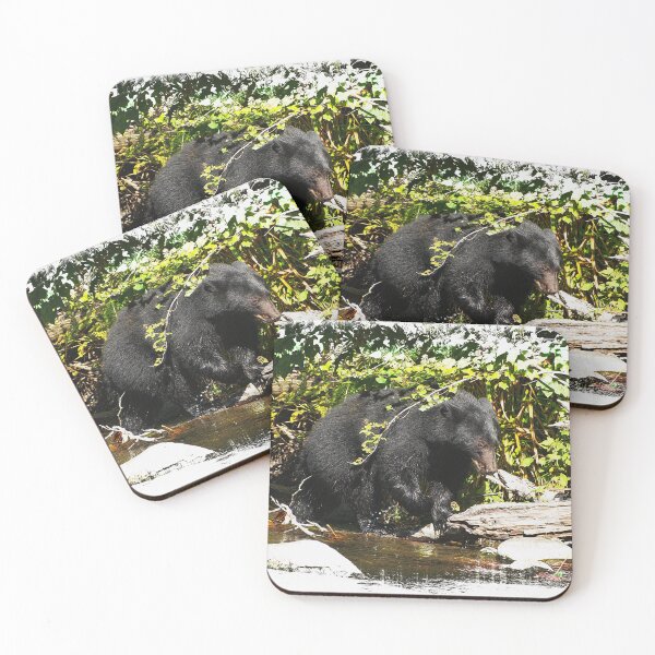 Item preview, Wild Fisherman - Black Bear  designed and sold by NaturePrints.