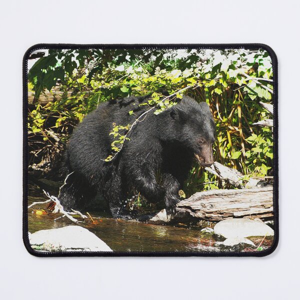 Item preview, Wild Fisherman - Black Bear designed and sold by NaturePrints.