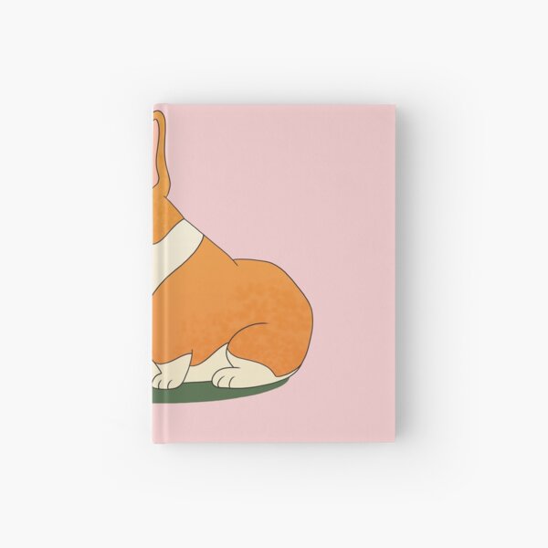 Christmas Corgi Hardcover Journal