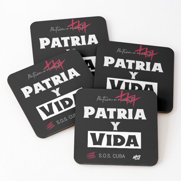 Item preview, Patria y vida. SOS Cuba, Viva Cuba libre designed and sold by Rebel-Design.