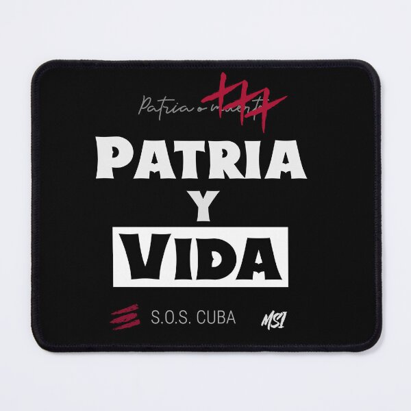 Item preview, Patria y vida. SOS Cuba, Viva Cuba libre designed and sold by Rebel-Design.