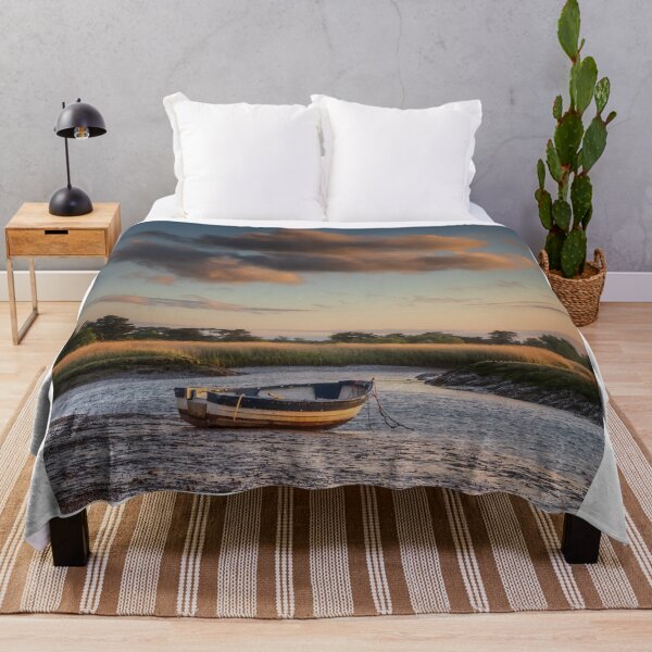 Item preview, Evening Light Over Brancaster Staithe designed and sold by dp-images.