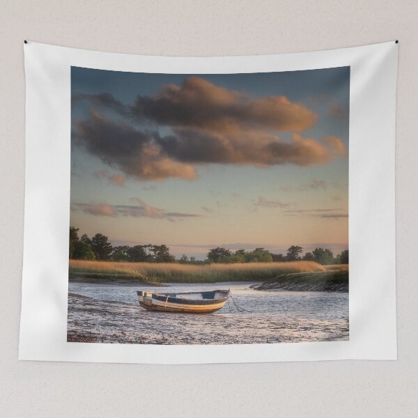 Item preview, Evening Light Over Brancaster Staithe designed and sold by dp-images.