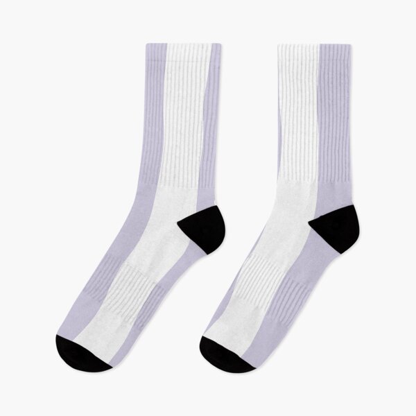 Item preview, Medium LILAC and WHITE Vertical STRIPES  designed and sold by RachelMacht.