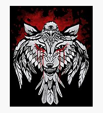 Wolf & Raven Photographic Print